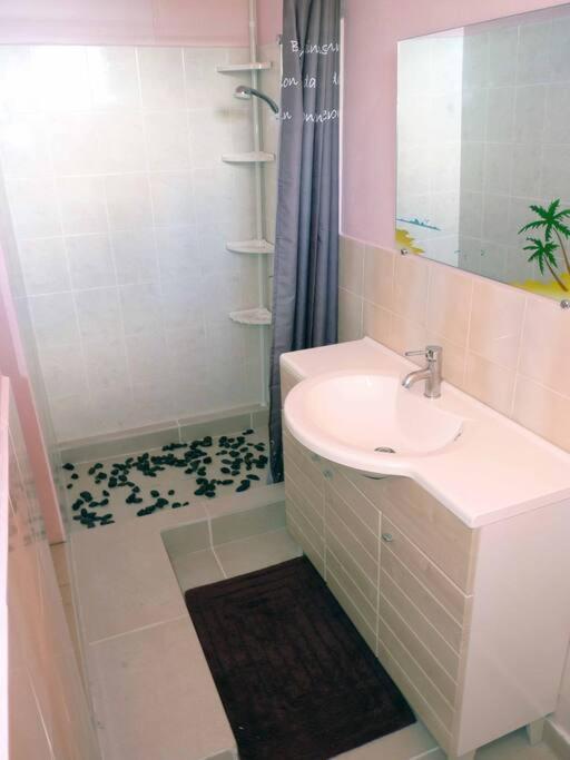 Logement Dans Un Lieu Calme Et Verdoyant A Proximite De Tout Avec Jacuzzi!!! Basse-Terre Exterior foto
